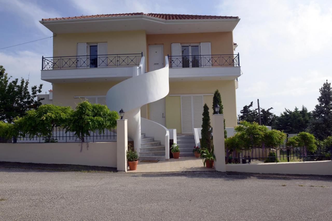 Вілла Simos' Sea View House Nikopolis Екстер'єр фото