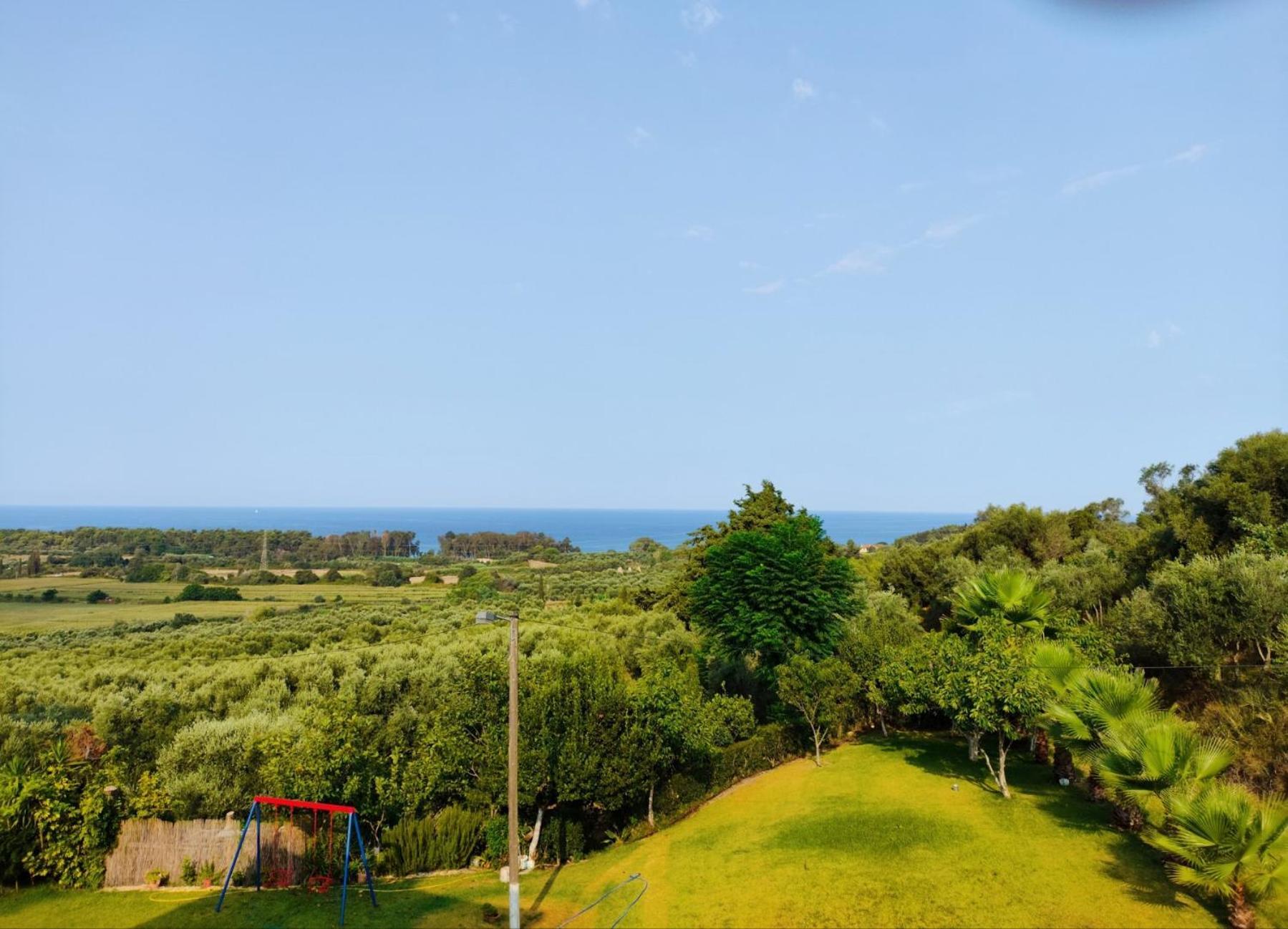 Вілла Simos' Sea View House Nikopolis Екстер'єр фото